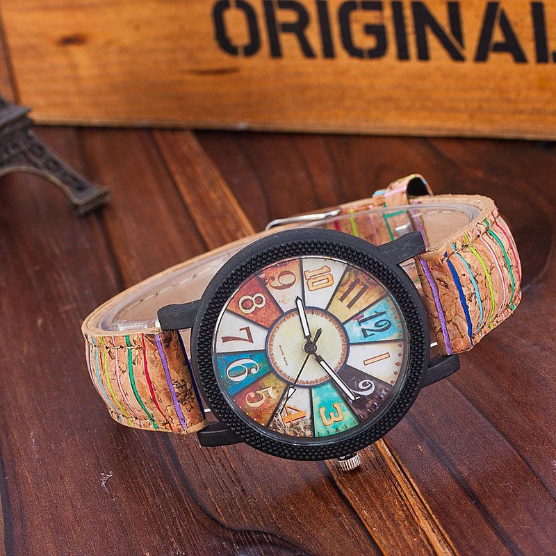 Casual Vintage Leather Women Quartz Wrist Watch Gift Clock - AccessoryWorldHub