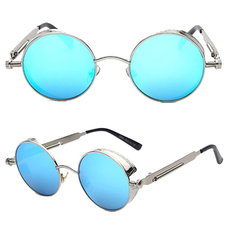 Austin Powers Vintage Round Metal Frame Sunglasses - AccessoryWorldHub