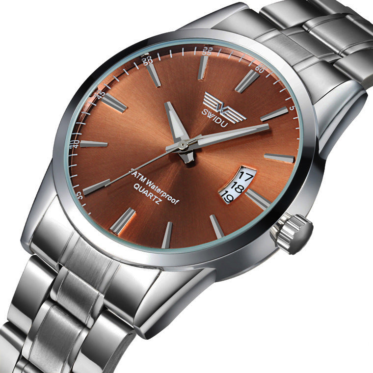 New watches, men's single day steel watches, non mechanical watches, foreign trade watches wholesale - AccessoryWorldHub