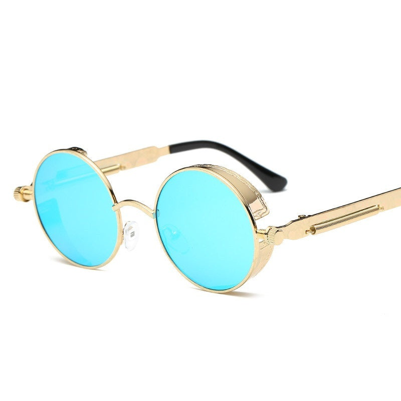 Austin Powers Vintage Round Metal Frame Sunglasses - AccessoryWorldHub