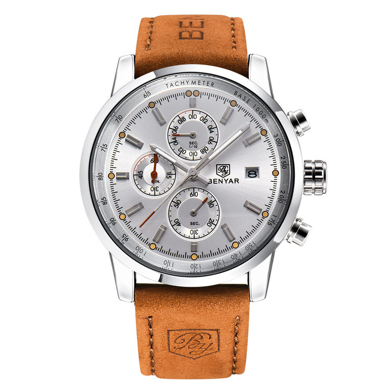 BENYAR Watches Men Luxury Brand Quartz Watch - AccessoryWorldHub