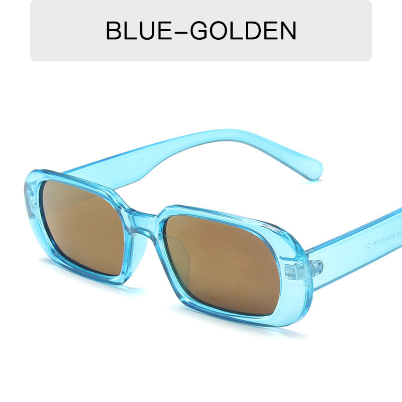 Retro Small Frame Sunglasses Female Candy Color Colorful Fashion Sunglasses - AccessoryWorldHub