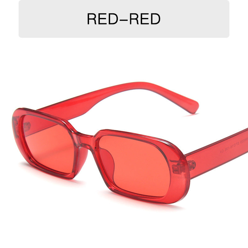 Retro Small Frame Sunglasses Female Candy Color Colorful Fashion Sunglasses - AccessoryWorldHub