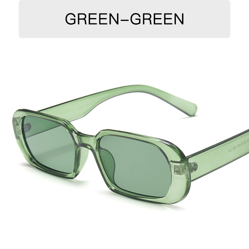 Retro Small Frame Sunglasses Female Candy Color Colorful Fashion Sunglasses - AccessoryWorldHub