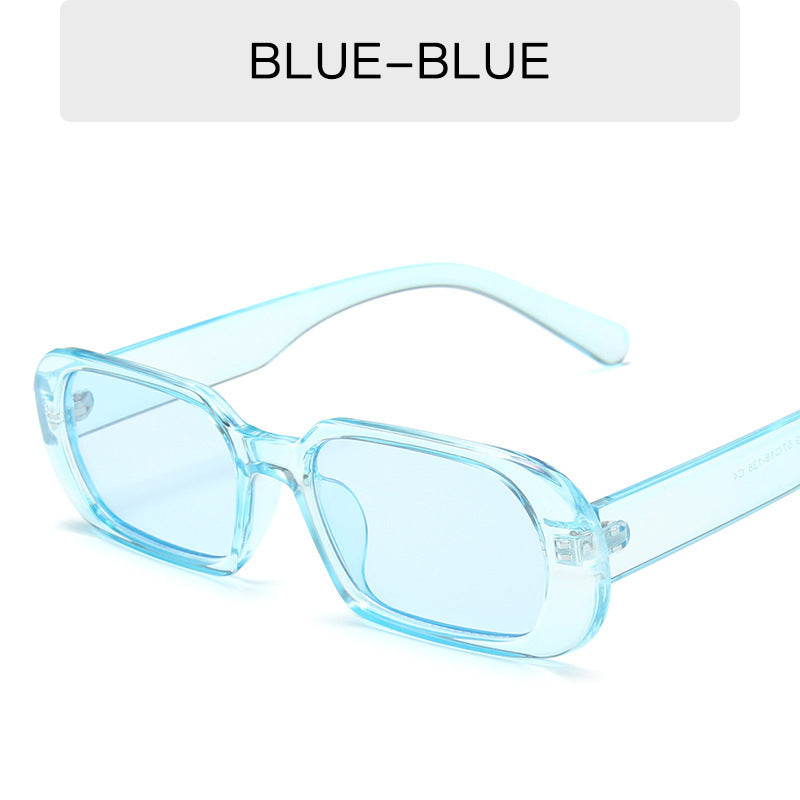 Retro Small Frame Sunglasses Female Candy Color Colorful Fashion Sunglasses - AccessoryWorldHub