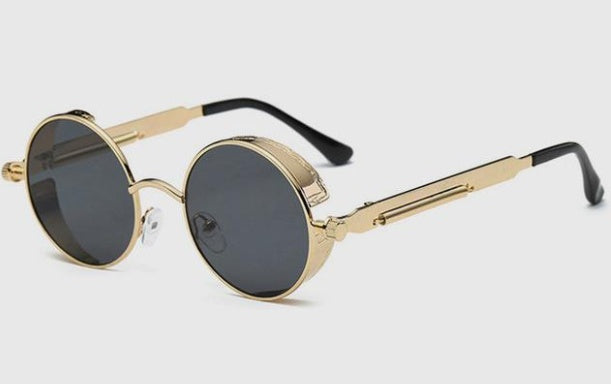 Austin Powers Vintage Round Metal Frame Sunglasses - AccessoryWorldHub