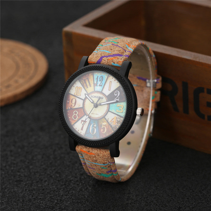 Casual Vintage Leather Women Quartz Wrist Watch Gift Clock - AccessoryWorldHub