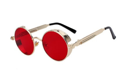 Austin Powers Vintage Round Metal Frame Sunglasses - AccessoryWorldHub