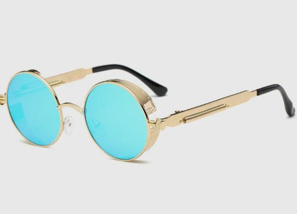 Austin Powers Vintage Round Metal Frame Sunglasses - AccessoryWorldHub