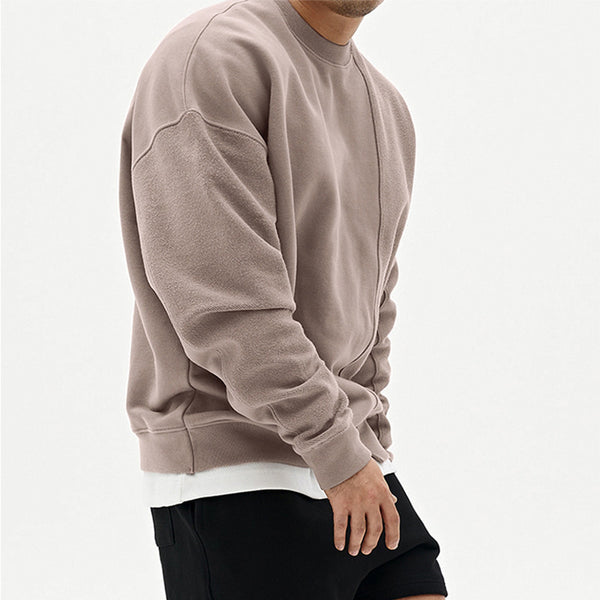 Pullover Round Neck Sweater Loose Men Clothes - AccessoryWorldHub