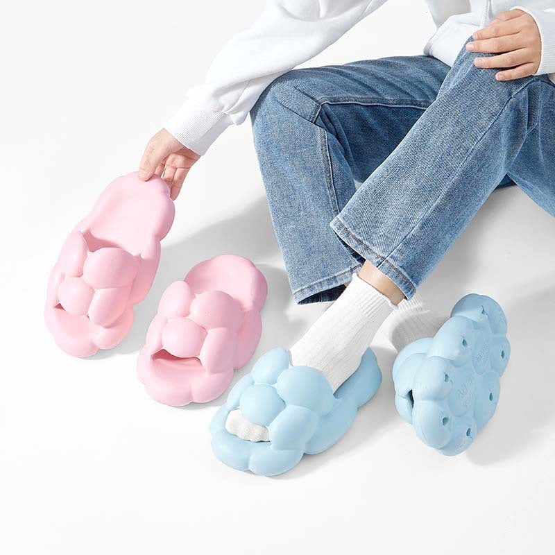 Soft Cloud Design Slippers Cute House Shoes Women Outdoor Indoor Bathroom Slipper - AccessoryWorldHub