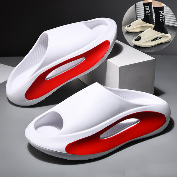 Ins Slippers Women Men Peep Toe Slipper Summer Hollow Unisex Sports Beach Shoes - AccessoryWorldHub