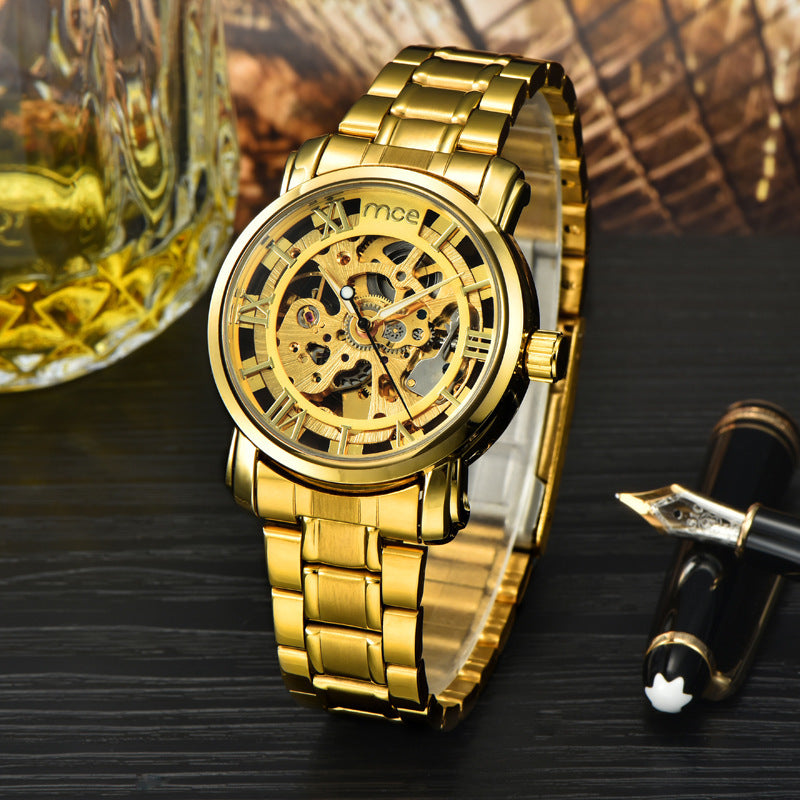 Foreign Trade Watches Mechanical Watches Men Burst Aliexpress Selling Men Mechanical Watches - AccessoryWorldHub