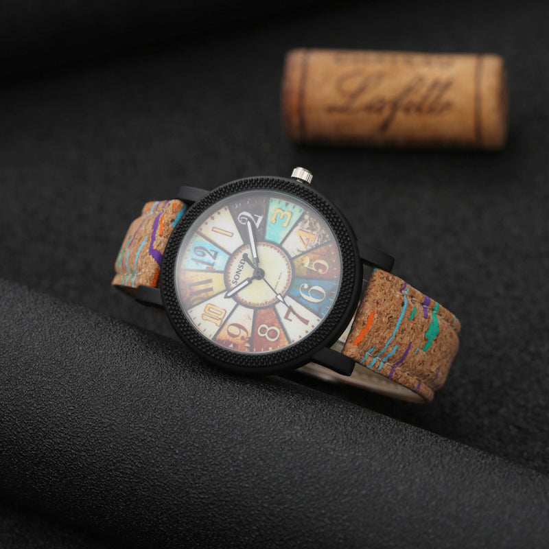 Casual Vintage Leather Women Quartz Wrist Watch Gift Clock - AccessoryWorldHub