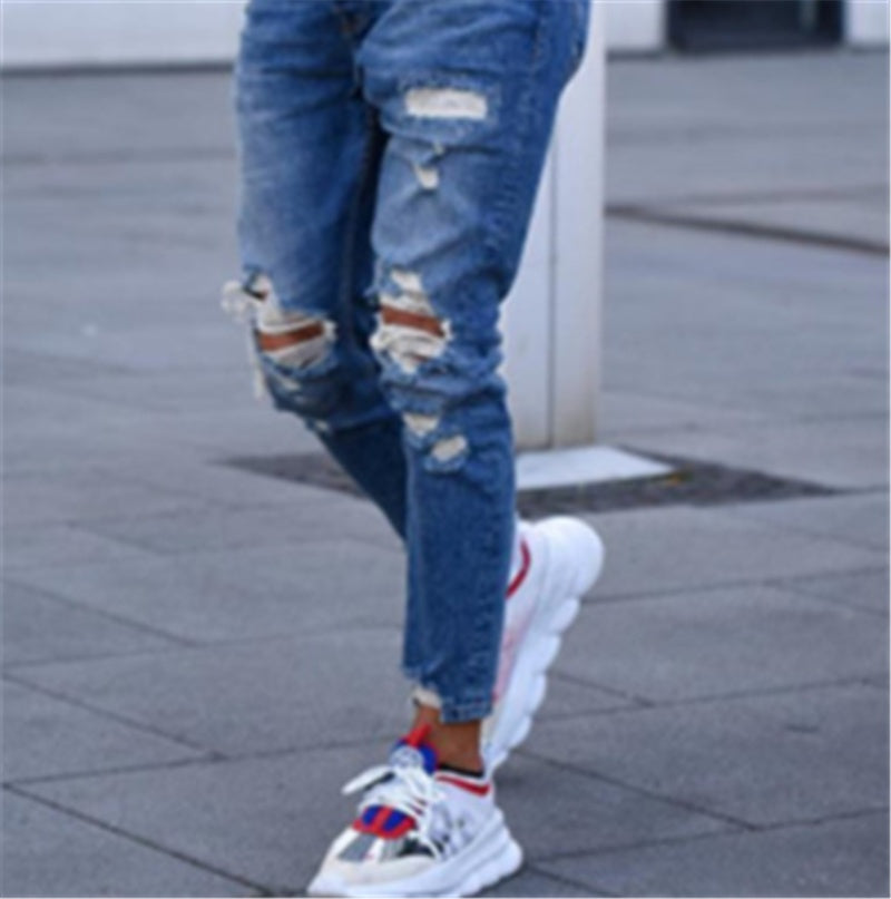 Hole men''s jeans - AccessoryWorldHub