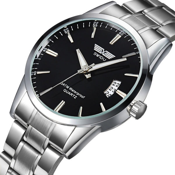 New watches, men's single day steel watches, non mechanical watches, foreign trade watches wholesale - AccessoryWorldHub