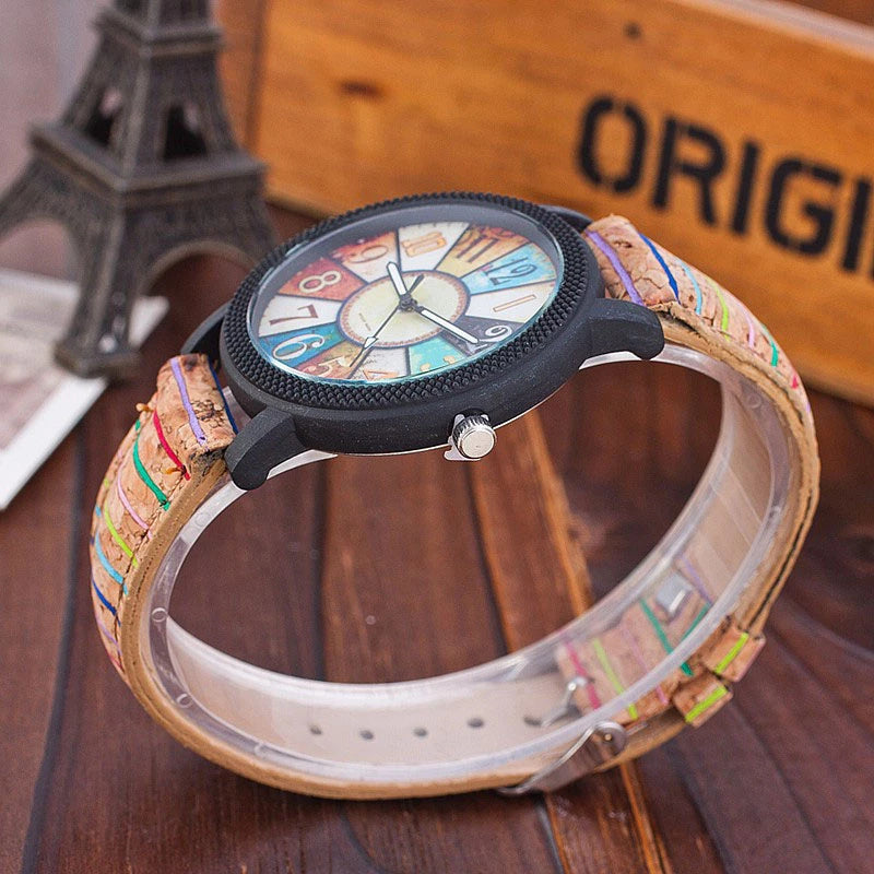 Casual Vintage Leather Women Quartz Wrist Watch Gift Clock - AccessoryWorldHub