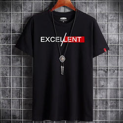 Cotton Summer Men's Short-sleeved T-shirt Bottoming Shirt Top Clothes For Men - AccessoryWorldHub