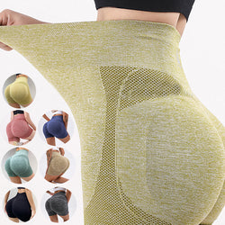 Fitness Yoga Shorts Pants Butt Lifting Seamless Leggings Women Gym - AccessoryWorldHub