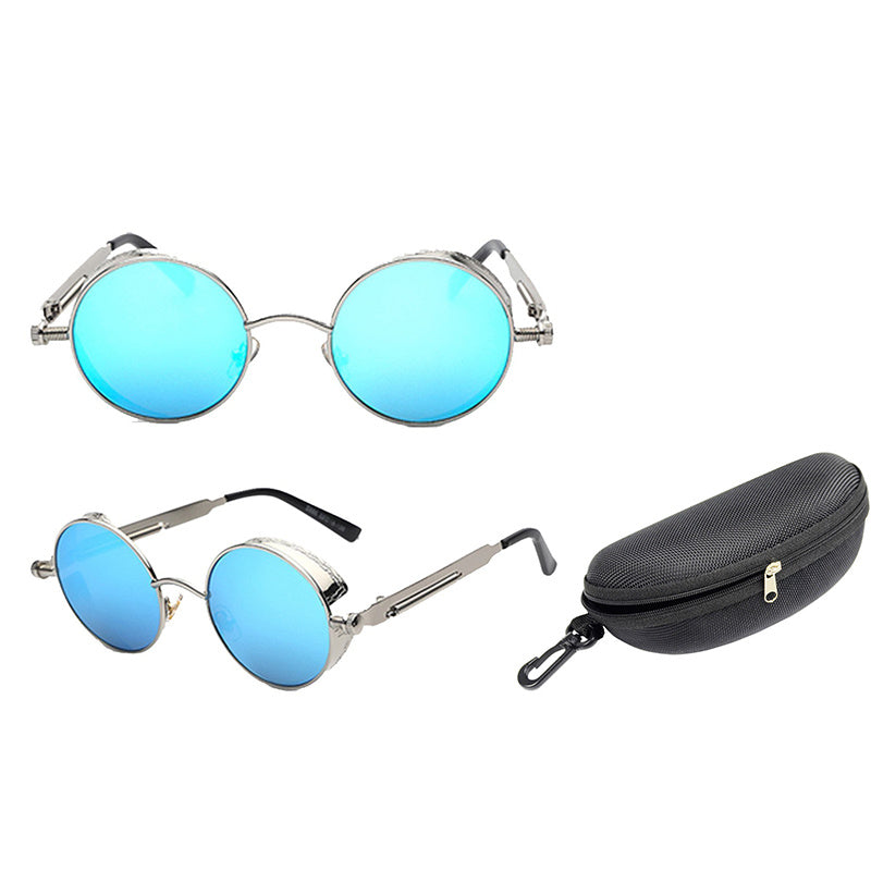 Austin Powers Vintage Round Metal Frame Sunglasses - AccessoryWorldHub