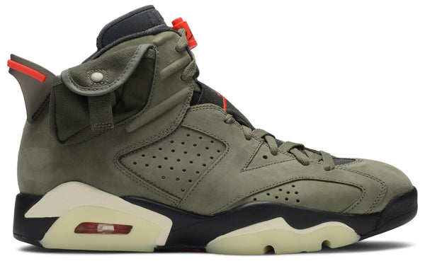 Nike MenTravis Scott x Air Jordan 6 Retro 'Olive