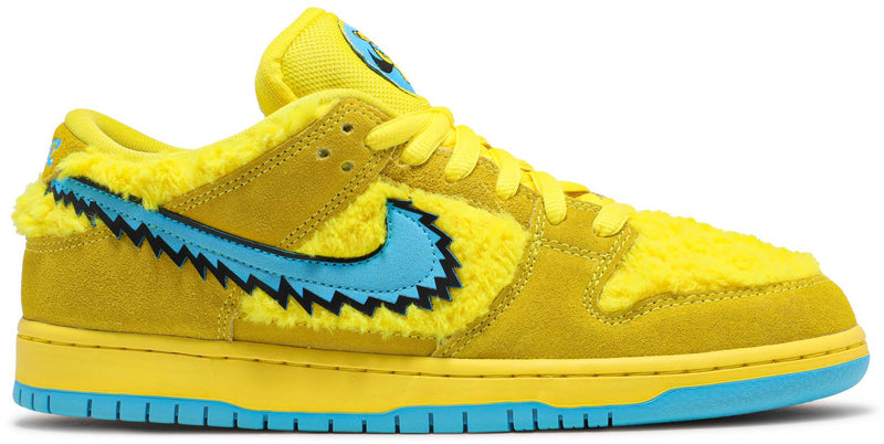 Nike Men Grateful Dead X Dunk Low SB 'Yellow Bear