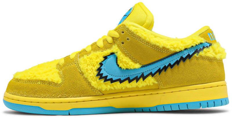 Nike Men Grateful Dead X Dunk Low SB 'Yellow Bear