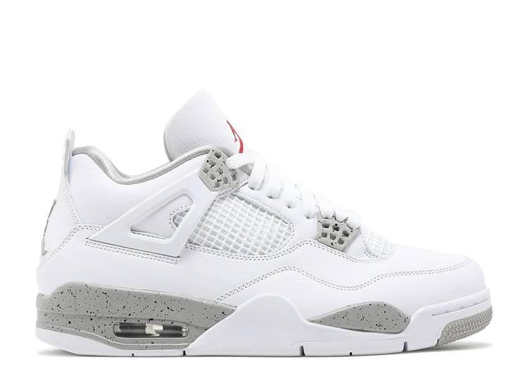 Nike Men AIR JORDAN 4 RETRO 'WHITE OREO' - AccessoryWorldHub