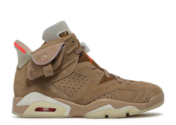 Nike MenTRAVIS SCOTT X AIR JORDAN 6 RETRO 'BRITISH KHAKI