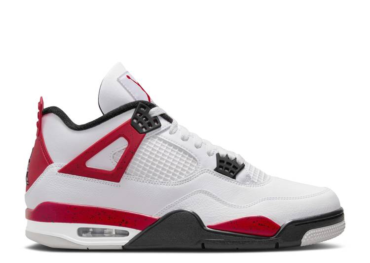 Nike Men AIR JORDAN 4 RETRO 'RED CEMENT' - AccessoryWorldHub