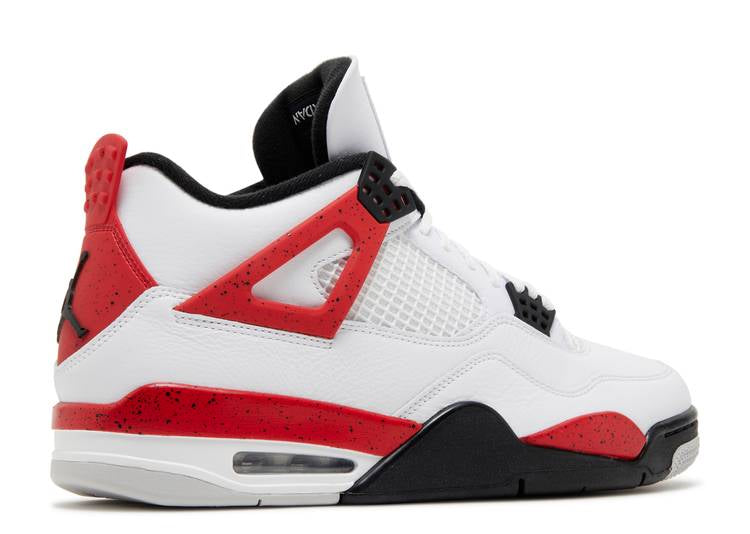 Nike Men AIR JORDAN 4 RETRO 'RED CEMENT' - AccessoryWorldHub