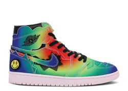 Nike Men J BALVIN X JORDAN 1 RETRO OG HIGH 'TIE DYE' - AccessoryWorldHub