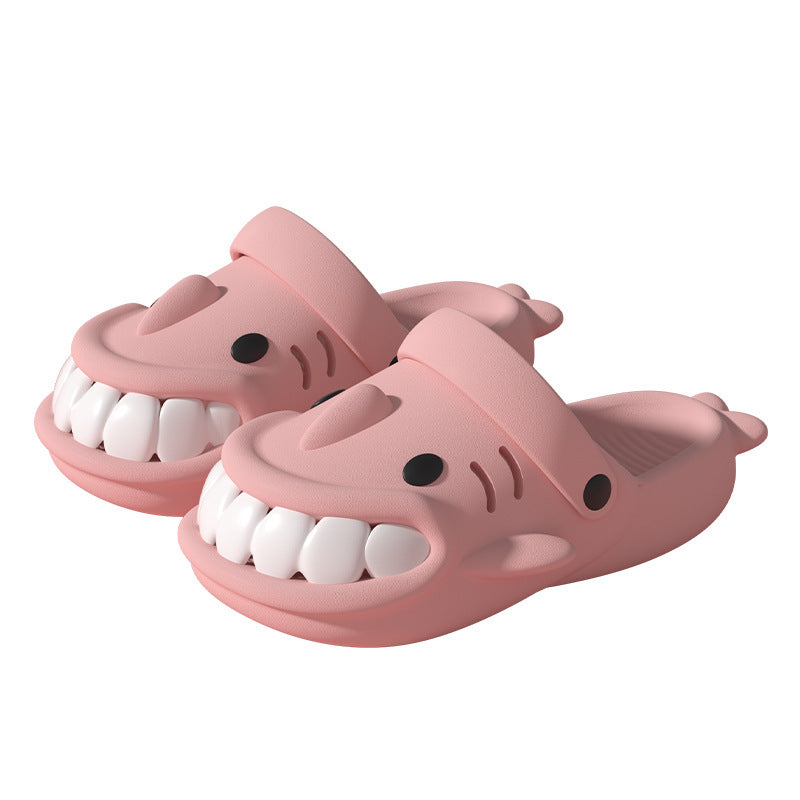 New Cute Funny Shark Slippers Summer Outerdoor Garden Shoes Indoor Non-Slip Floor Home Slipper - AccessoryWorldHub