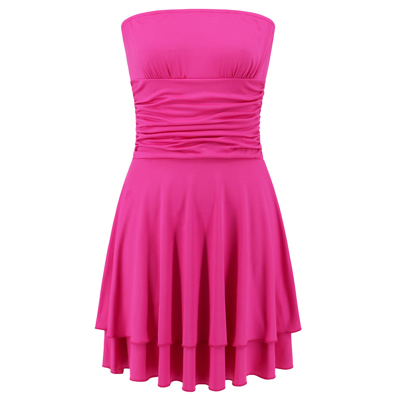 Solid Color Fashion Women's Clothing Dress - AccessoryWorldHub