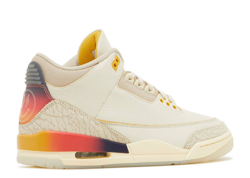 Nike Men J. BALVIN X AIR JORDAN 3 RETRO 'MEDELLIN SUNSET' - AccessoryWorldHub