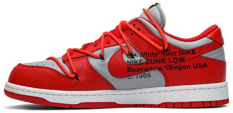 Nike Men OFF-WHITE X DUNK LOW 'OFF WHITE